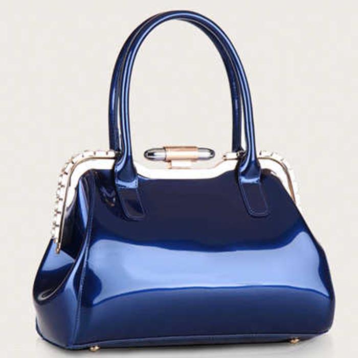 

Женская сумка Сумки из лакированной кожи Сумки с блестящими бриллиантами Женская сумка для ужина Сумки из искусственной кожи 30.5*13*24