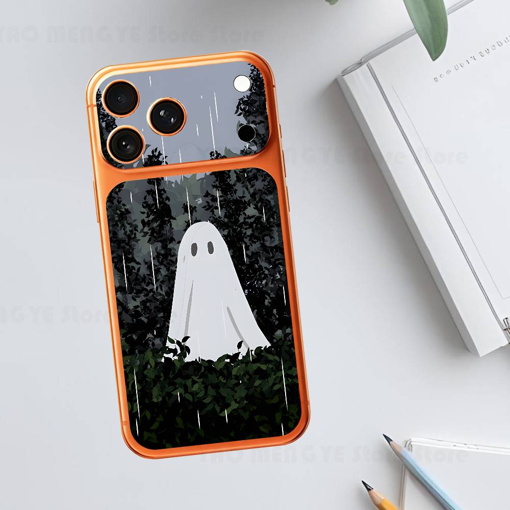 

Cut Ghost Art Plain Decal Skin For IPhone17 Pro ProMax Back Film Cover Wrap Anti-scratch Durable Sticker iPhone17promax