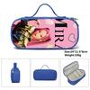Huntrix Kpop Student Blue Compartmentary Pencil Bag Kpop Witch Hunter Student Storage Stationery Bag Pencil Bag