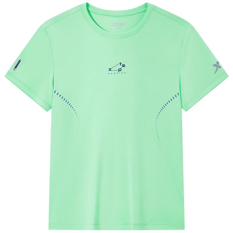 XTEP Boys  Quick-Dry Short Sleeve Knit Shirt 165