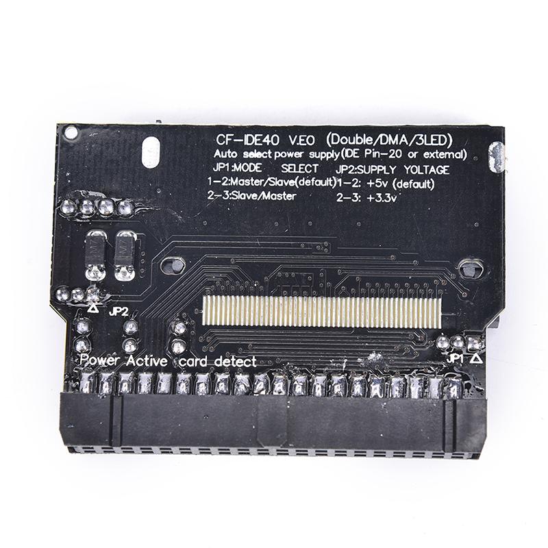 For Desktop PC CF To IDE 3.5inch 40Pin Connector CF Male To IDE Female Bootable Compact Flash Card Adapter Converter Riser Board
