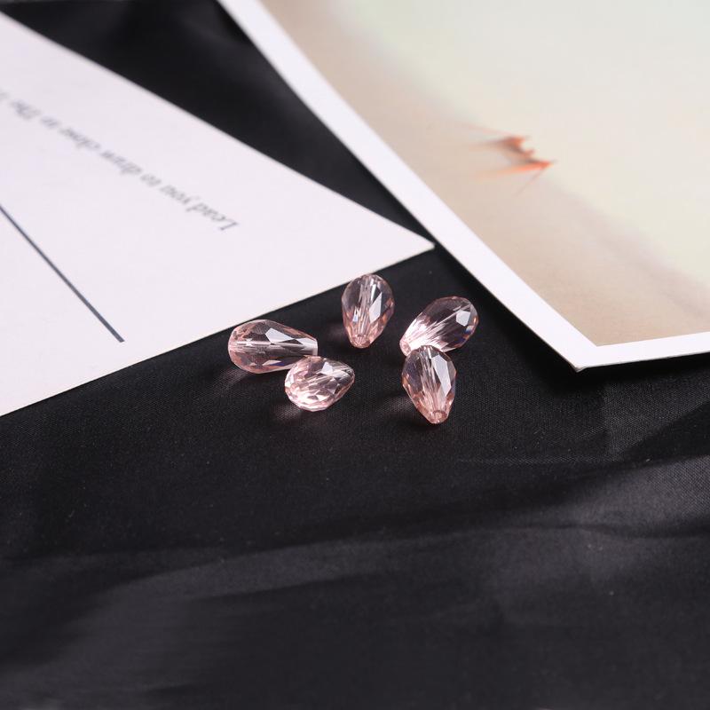 Premium Teardrop Faceted Crystal Beads for DIY Jewelry Making