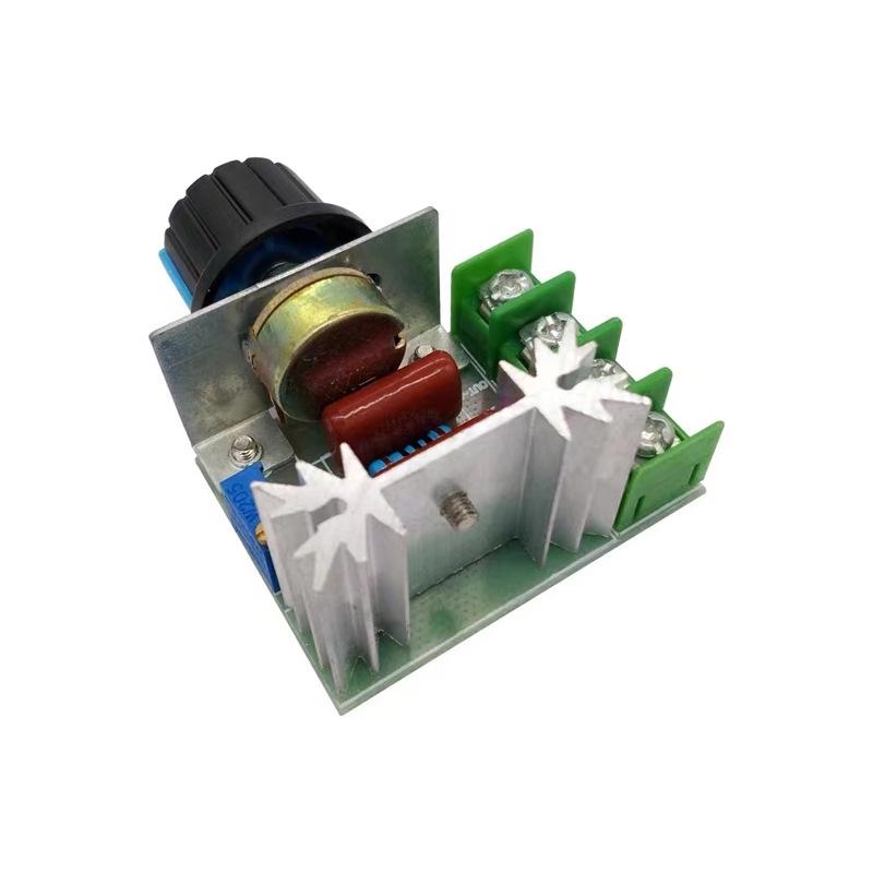 2000W Thyristor High-Power Voltage Regulator for Dimming, Speed, and Temperature Control