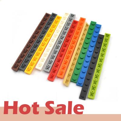 MOC 10PCS 1X12 Plate Building Blocks Figures Bricks Assemblage Kit High-Tech Board House Bricks Particle DIY Idea Toys Kid Gifts
