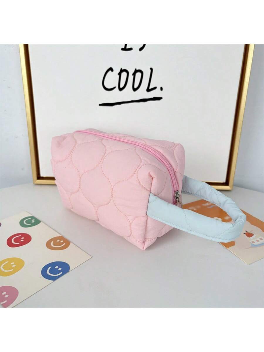 

New macaron color women s handbag zipper large capacity coin storage bag daily lipstick key pouch