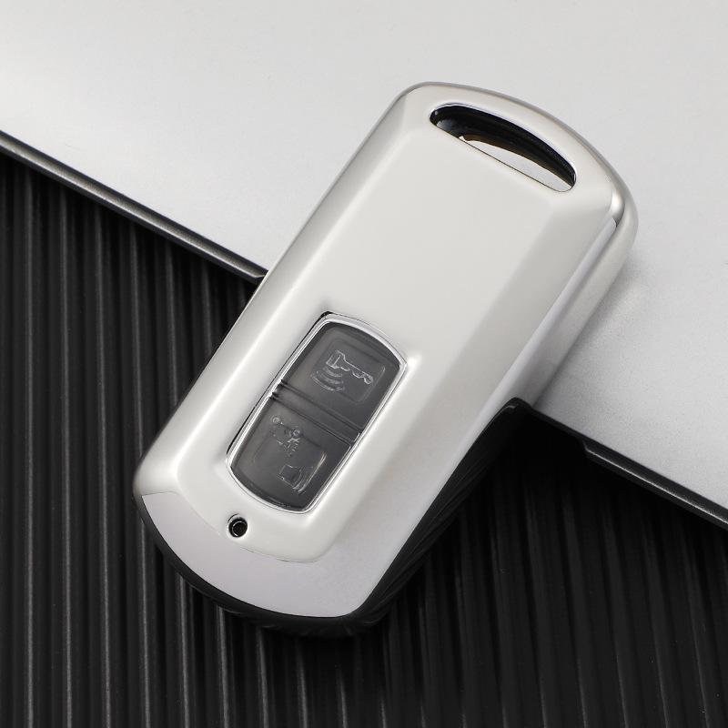 Honda Motorcycle Key Cover for Click150/Vario 2-Button - Protective Shell Buckle