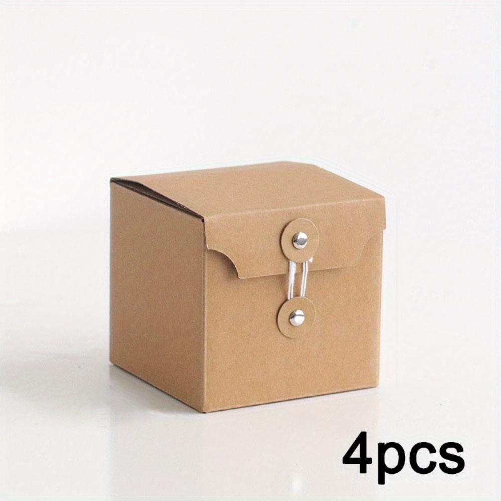 

4 шт. крафт-бумажные коробки, подарочные коробки для доставки, картонные почтовые коробки для упаковки подарков, ароматизированные свечи, коробки для сладостей, стеклянная коробка, подарочная упаковка 4pcs 9.5*9.5*9cm