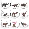 Cross-border Kids' Wildlife Model Figures: Eland, Antelope, Camel, Orangutan, Wild Boar, Anteater, Flamingo