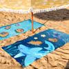 Cartoon cute Capybara Towel Drying Bath Towel Applicable To Light Swimming Camping Yoga Beach Out