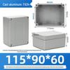 Outdoor Waterproof Die-Cast Aluminum Junction Box with Sealed Push Button Switch
