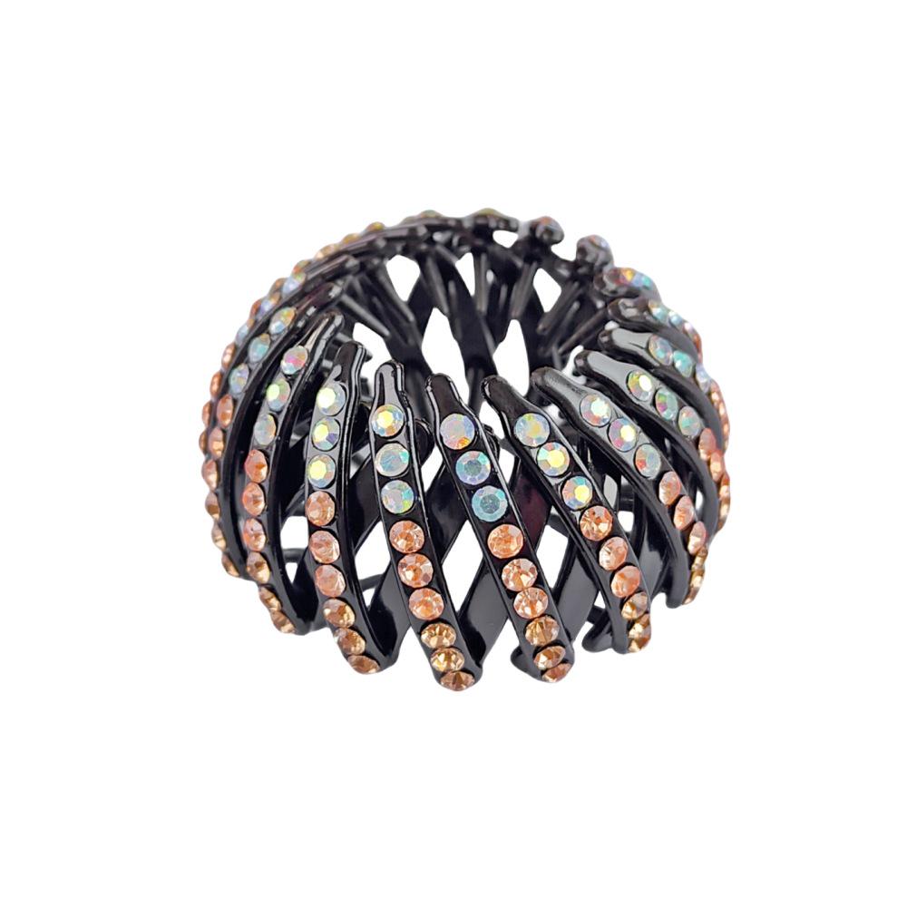 Trendy Matte Bird's Nest Hair Curler: Versatile Claw and Ponytail Ring for Effortless Styling In Europe and America.