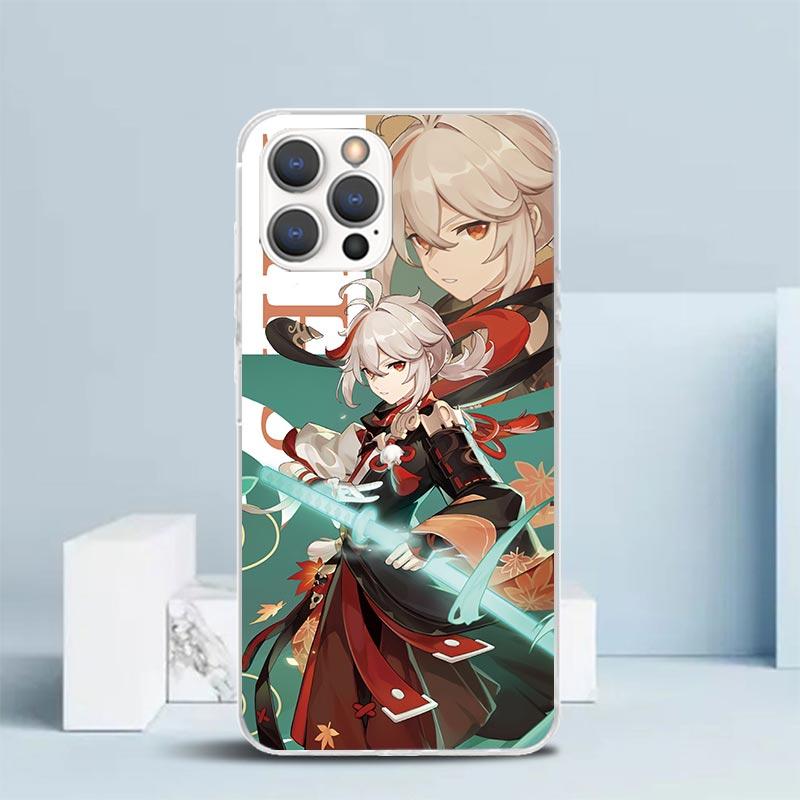 

Чехол для телефона Genshin Impact Аниме Для IPhone 16 17 Air 16E 15 14 Plus 13 Mini 12 11 Pro Max 7 8 + SE 2020 Мягкий ТПУ Задняя крышка 16 1 iPhone 17 Pro Max