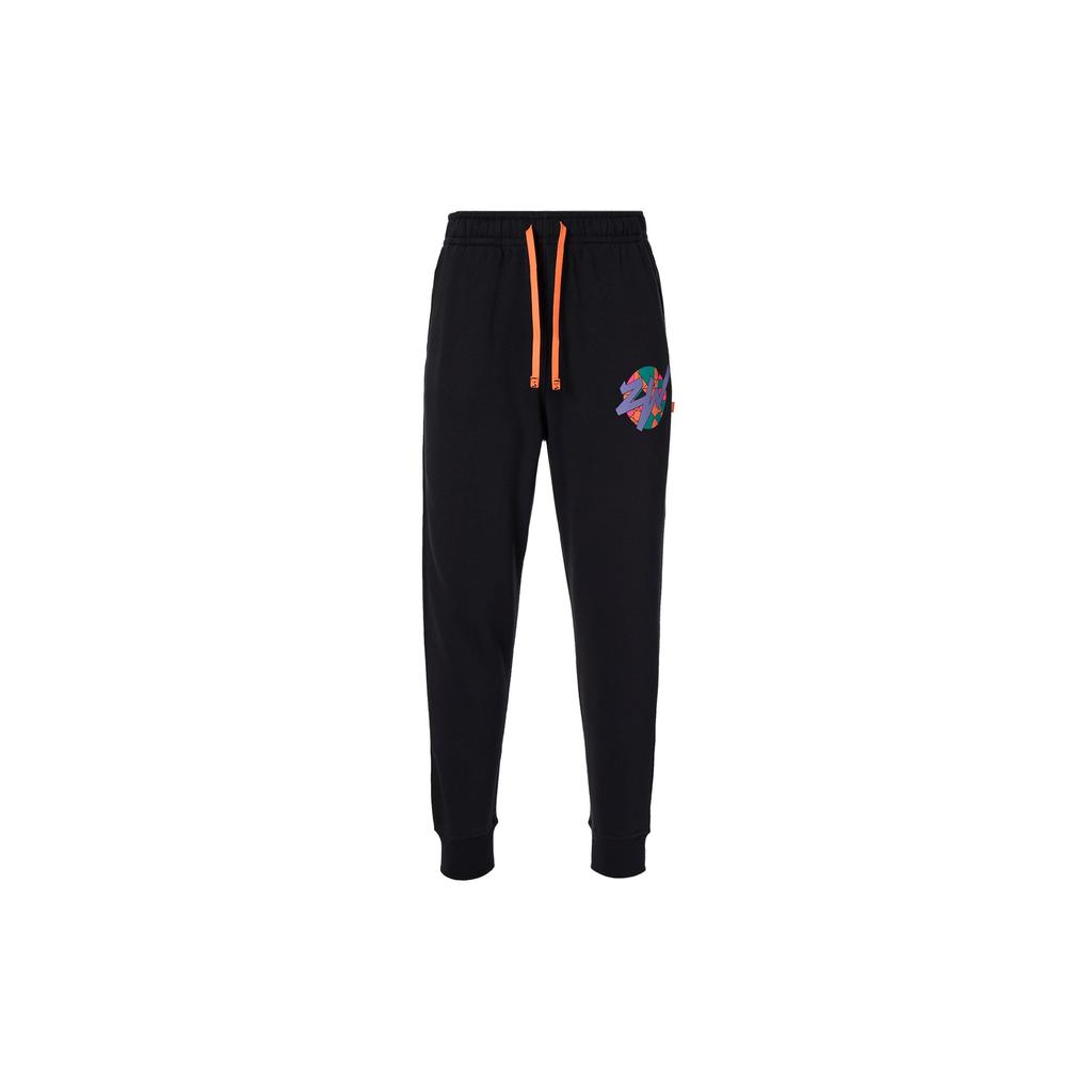 Jordan Casual Pants Men's Black Moderate Cuffed Pants FD2393-010