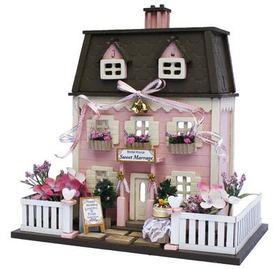 Billy Handmade Dollhouse Kit Woody House Collection Wedding House 8815