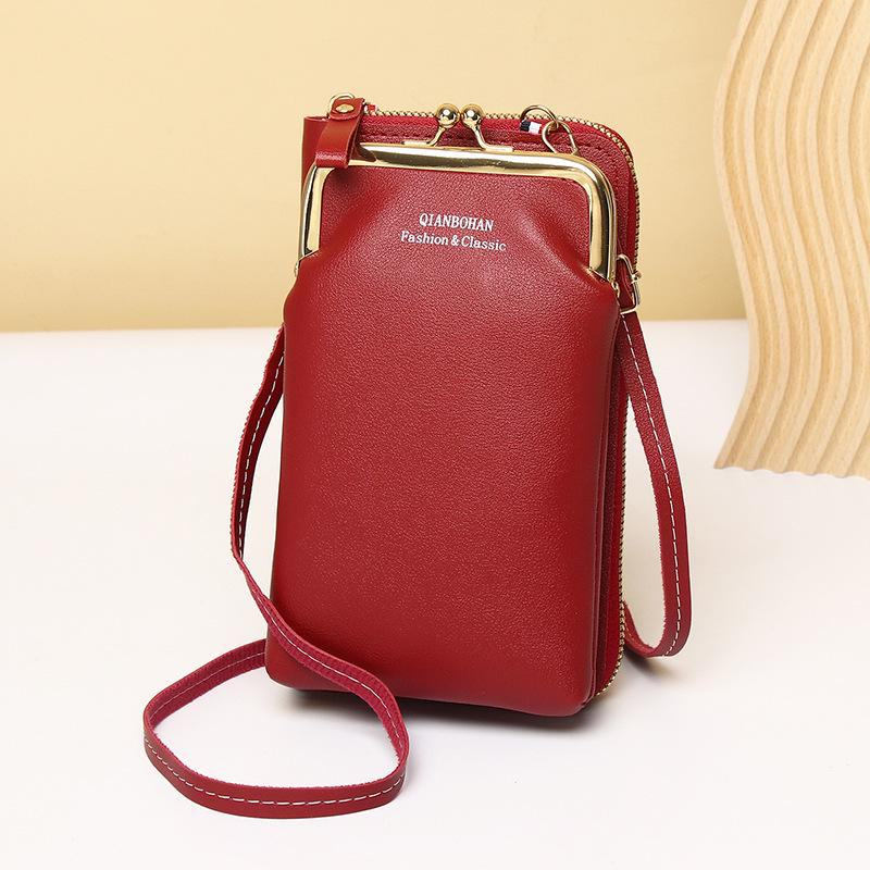 Best-Selling Women's Crossbody Phone Bag: Multifunctional Mini Clutch & Vertical Wallet CLE