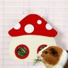 Hanging Guinea Pig Hay Feeder Cartoon Hanging Grass Feeding Bag  for Rabbit Chinchillas Rats