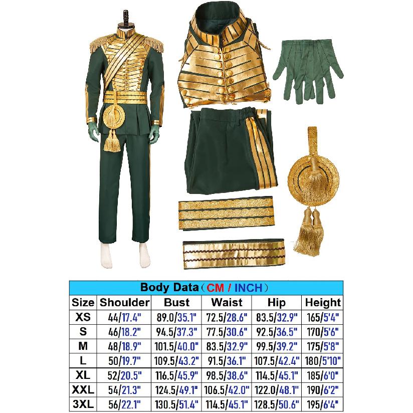 Fantasia Wicked 2 Prince Fiyero Cosplay Uniform Shawl 2025 Movie Disfraz Costume Men Fantasy Halloween Carnival Party Clothes S