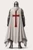 Crusader Warrior Armor Suit Handmade Steel Knight Costume for LARP Reenactment