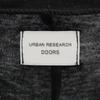 URBAN RESEARCH DOORS Short Sleeve India One Piece M Black Women Used
