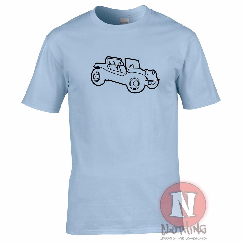 Tričko Beach Buggy Retro Cool Vdub Brouk Dune Auto Vtipné Tričko