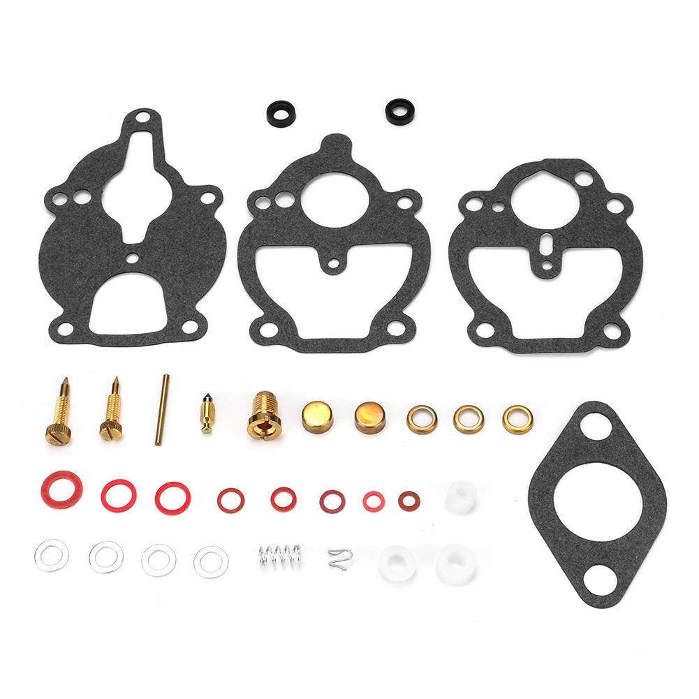 R121 Metal Rubber Professional Carb Carburetor Rebuild Repair Kit Set Fits for Farmall K2112 IH Wisconsin Allis Oliver