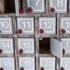 Wooden Advent Calendar With 25 Storage Drawers, Christmas House Shaped Countdown Calendar, Wooden Holiday Ornament For Home Tabletop Decoration