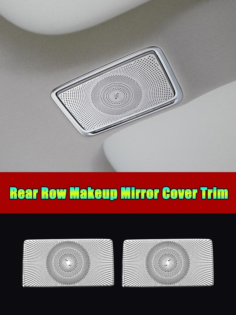 For Mercedes Benz S Class W222 2014-2020 Car Accessories Door Loudspeaker Window Triangle Tweeter Audio Speaker Cover Trim Frame KIY7