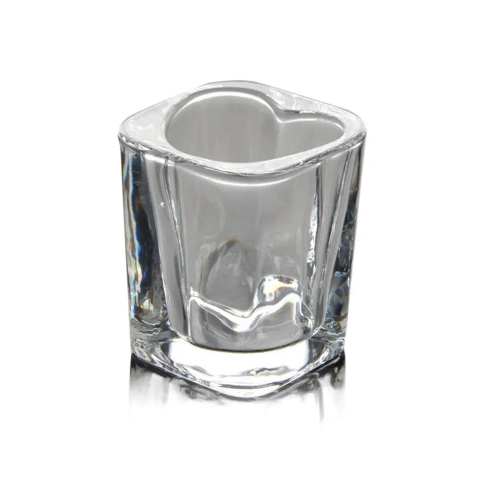 6pcs Thickened Heart-shaped Wine Glasses,Creative Peach Heart Cup,Whiskey Cocktail Glass, Barware Accessories Small Glass Gift 45ml