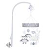 Musical Rotating Baby Mobile - Soothing Bedside Hanging Toy with Soft Doll Pendants