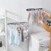 Foldable Wall-Mounted Hole-Free Clothes Drying Rack for Socks