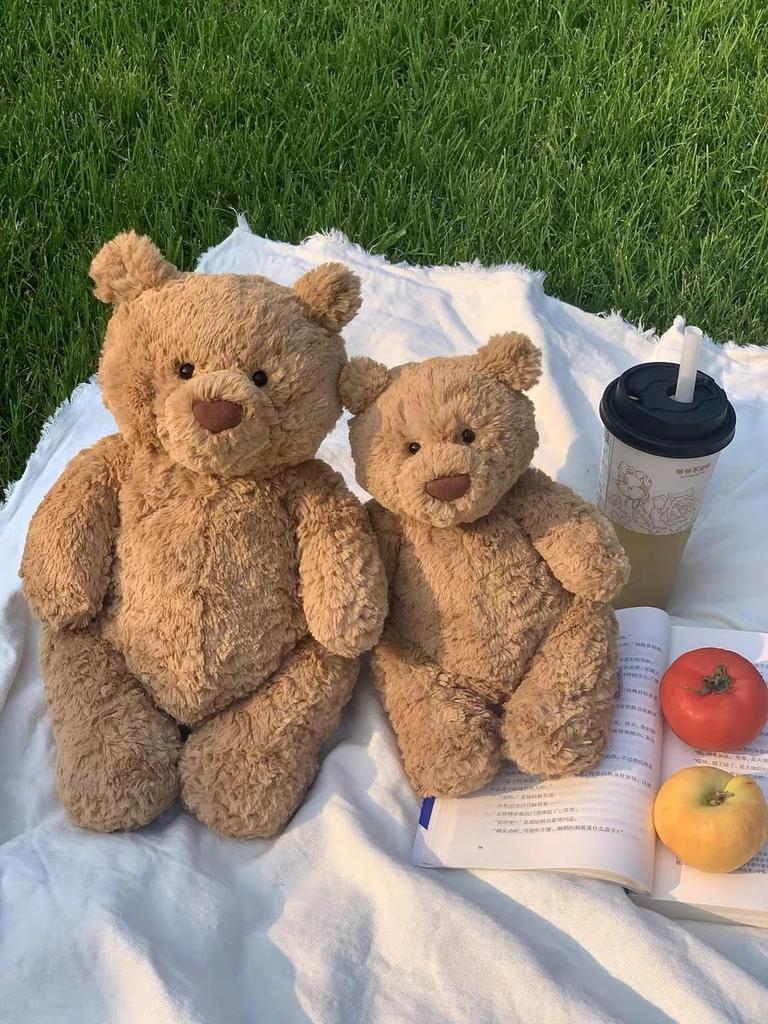 JC Ultra Soft Plush Toys Pig/Cat/Bear Cute Stuffed Animals Cuddly Emotional Companion Perfect Gift for Kids Adults Home Decor