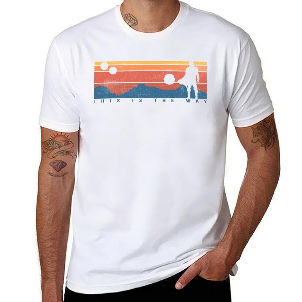 This Is the Way Retro TShirt Relaxed Casual Short Sleeve Tee
