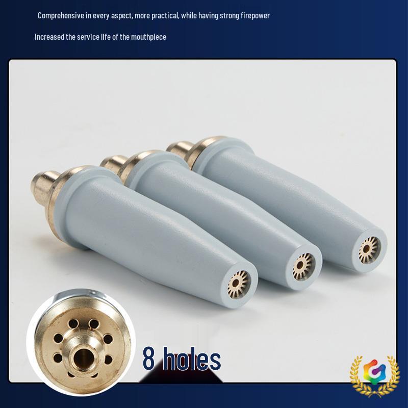 G07-30 Split Coating Cutting Nozzle, G07-100 High-Temperature 8-Hole Propane Nozzle for Liquefied Gas Use.