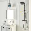 Shower Column with Thermostatic Mixer - Water Saving - GROHE Vitalio Comfort 250 - Matte Black - 266962431