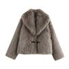 European and American Style, New Women's Clothing, Foreign Style Artificial Fur Effect Short Fur 5854 221