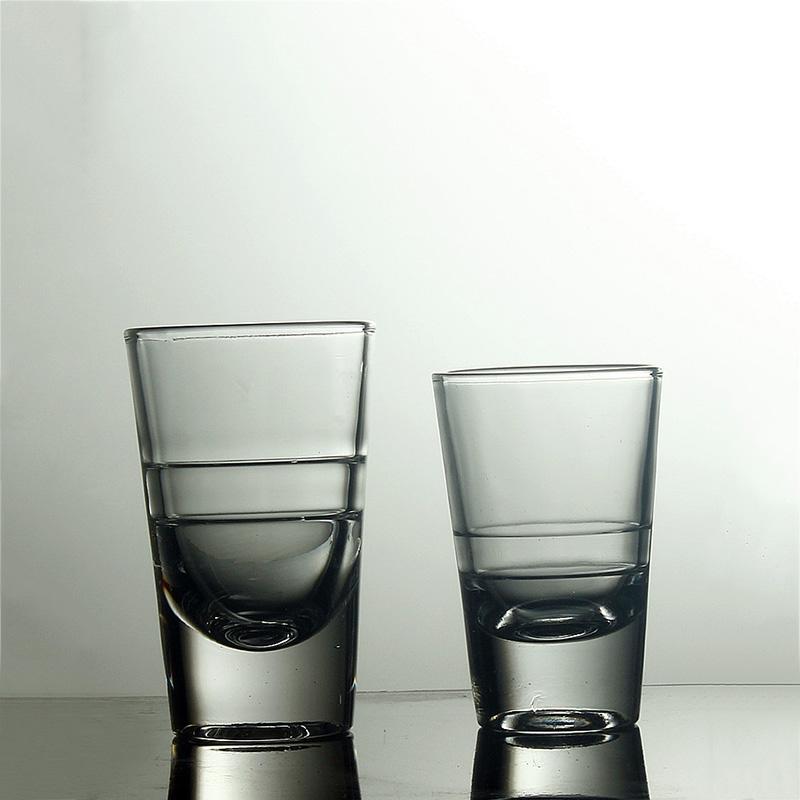 15ml/30ml/80ml/120ml Classic SGlass Exquisite Thick Bottom Baijiu Cup High End Foreign Wine Glass Party Whiskey Brandy Mugs