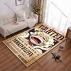 One Piece Luffy Bounty Poster Rug, Suitable for Living Room, Bedroom, and Sofa Decoration, and Can Also Be Used As a Non-slip Play Mat for Children.