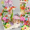 HUIQIBAO MOC City Medieval Architecture Style Castle House Building Blocks Bricks Toys for Kid Gifts Children Construction Toys
