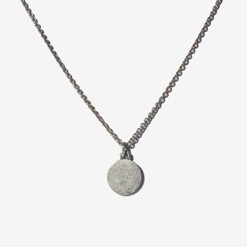 Rush Off [Rushoff] Vintage Medal Silver Necklace (925 Sterling Silver Plated)