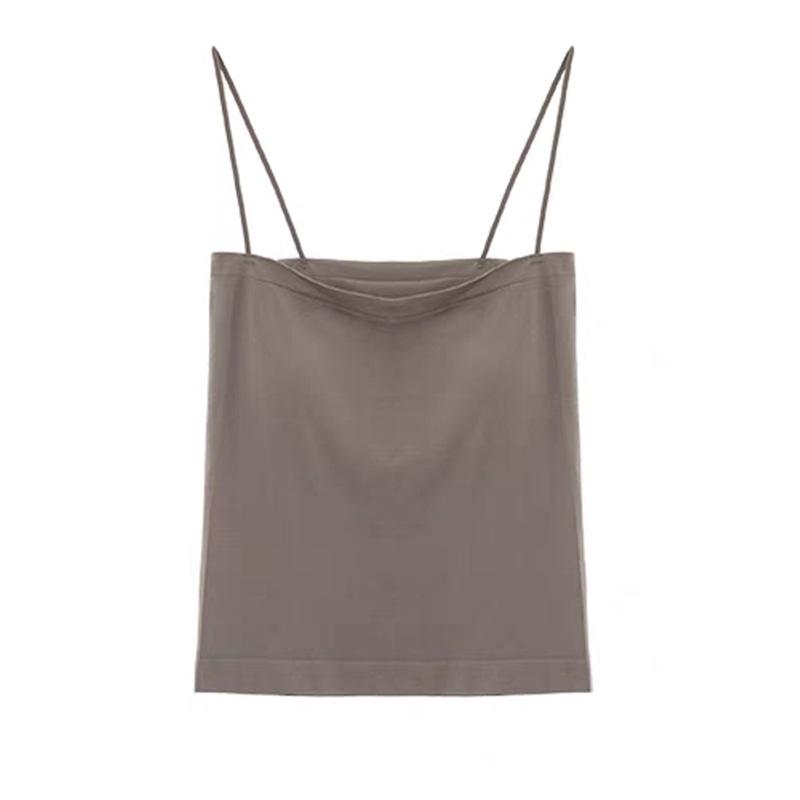 Hot Selling 1806 Spicy Girl Camisole: Stylish Back, Chest-Padded Vest, Base Layer, Short Bandeau