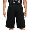 Nike Logo Print Elastic Waist Sport Straight Fit Mid-Rise Casual Shorts Men Bottoms Black AJ3915-010