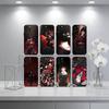 Anime K-Kakegurui Handyhülle Für iPhone 16,15,14,13,12,17,Pro Max,Plus Silikon Schwarze Hülle