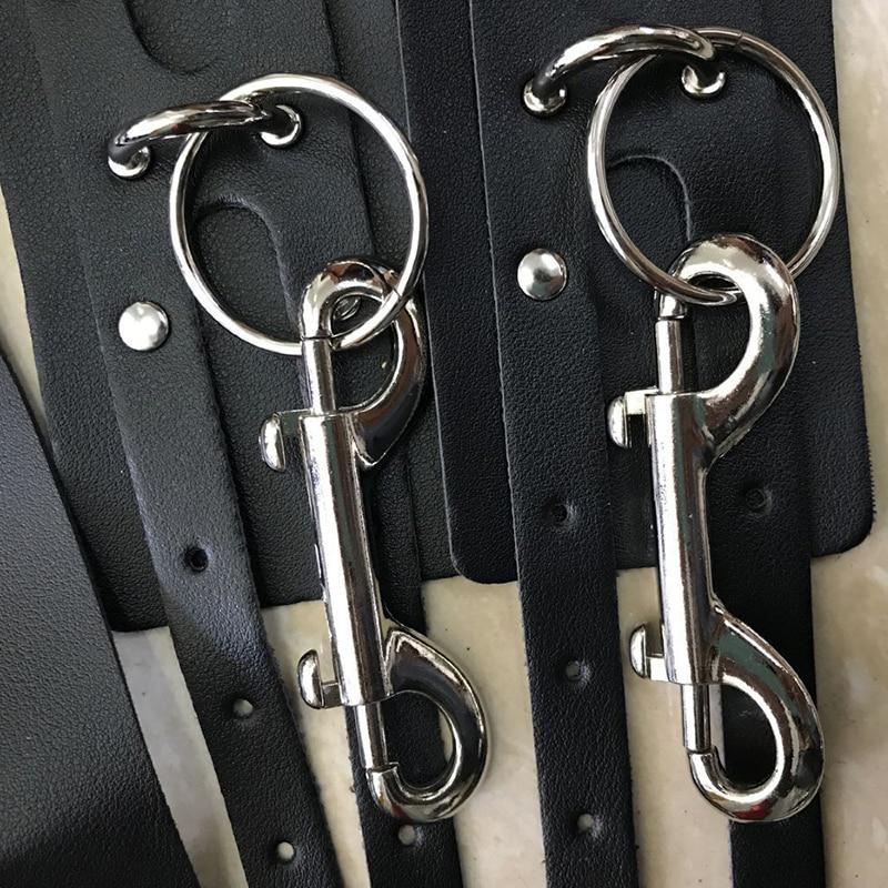 Sexy ženy Kožené podvazkové pásy Nastavitelné pasové postroje Podvazky Sex BDSM Bondage Cosplay Cosplay Erotické doplňky
