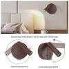 Walnut Wall Lamp with Switch - Bedroom & Hotel Bedside Reading Light