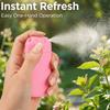 with Plastic Keychain Dispensing Bottles 30ml Capacity Card-style Spray Bottle  For Travel