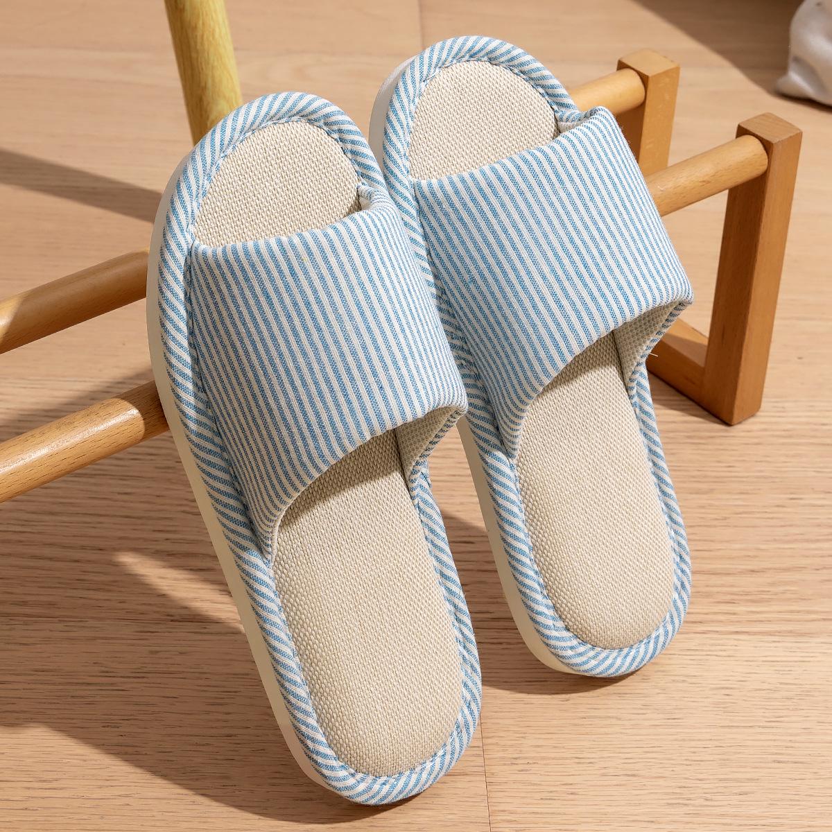 

Women s Non-slip Indoor Outdoor Cotton Linen Slippers Size 42-43 (Fits 41-42)