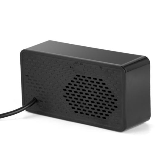 HK-5007 Mini přenosný 3W USB reproduktor s dvojitým měničem s 1,2m kabelem pro PC, notebook