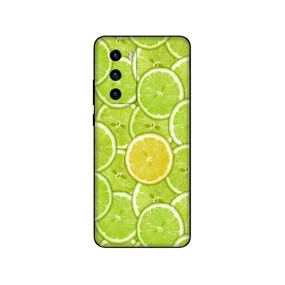 For Huawei P40 Case 6.1inch Soft Silicon Phone Back On Huawei P 40 Pro Cover Bumper Fundas Black Tpu Case Pink Anime Space Car