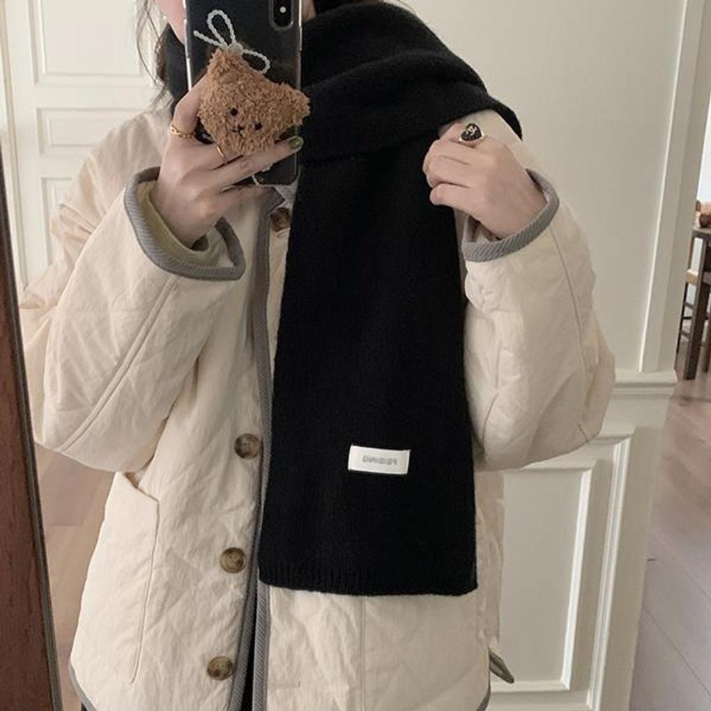 Women's Lightweight Basic Plain Winter Muffler LK-MF01