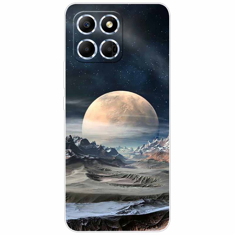 Soft Case For Honor X6 2022 Covers Para Silicon Print Marble TPU Clear Phone Coque for Huawei Honor X6 4G Transparent Bumper X 6